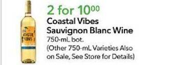 Publix Coastal vibes sauvignon blanc wine offer
