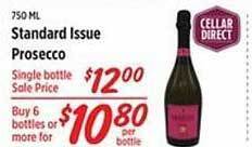 Rouses Standard issue prosecco offer