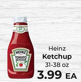Sunset Foods Heinz ketchup offer