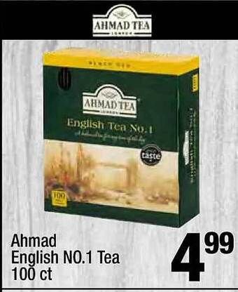 Super King Markets Ahmad english no.1 tea 100 ct offer