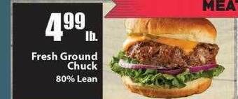 Times Supermarkets Fresh ground chuck offer