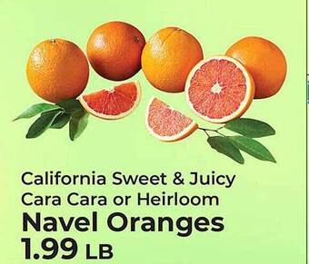 Sunset Foods Navel oranges offer