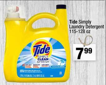 Super King Markets Tide simply laundry detergent offer
