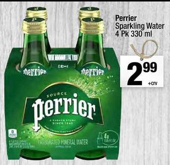 Super King Markets Perrier sparkling water offer