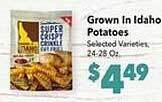 Vallarta Supermarkets Grown in idaho potatoes offer