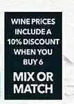 Vallarta Supermarkets Wine offer