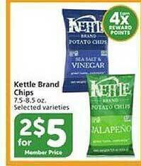 Vons Kettle brand chips offer