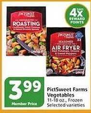 Vons Pictsweet farms vegetables offer