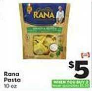 Weis Markets Rana pasta offer