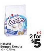 Weis Markets Hostess bagged donuts offer