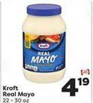 Weis Markets Kraft real mayo offer