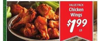 Rouses Chicken wings offer