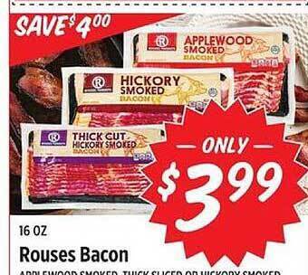 Rouses Rouses bacon offer