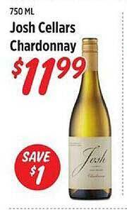Rouses Josh cellars chardonnay offer