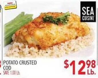 Ingles Markets Potato crusted cod offer