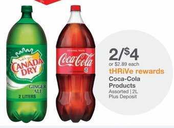 Kinney Drugs Coca-Cola Products 2L offer