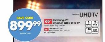 Fred Meyer Samsung 65 offer