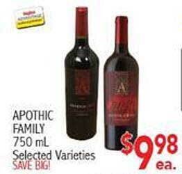 Ingles Markets Apothic family offer
