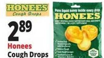 Ocean State Job Lot Honees cough drops offer