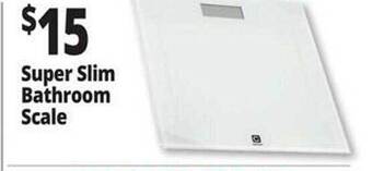 Ocean State Job Lot Super slim bathroom scale offer