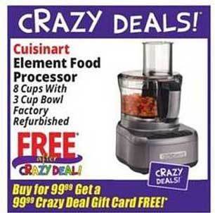 Ocean State Job Lot Cuisinart element food processor offer