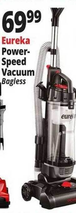 Ocean State Job Lot Eureka power-speed vacuum offer