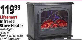 Ocean State Job Lot Lifesmart infrared stove heater offer