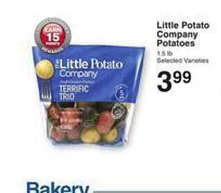 Price Chopper Little potato company potatoes offer