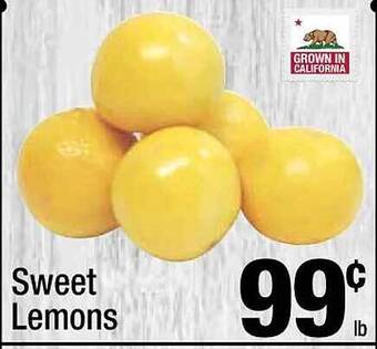 Super King Markets Sweet lemons offer