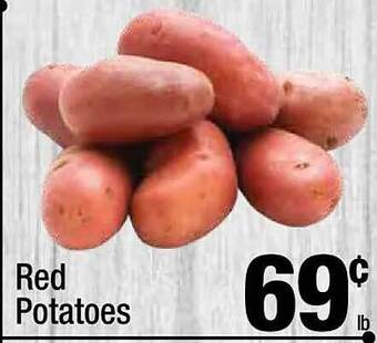 Super King Markets Red potatoes offer