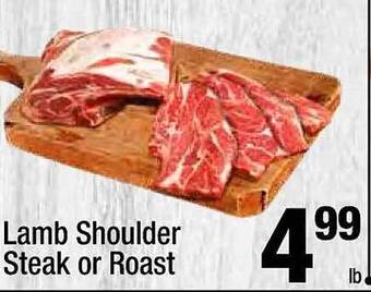 Super King Markets Lamb shoulder steak or roast offer