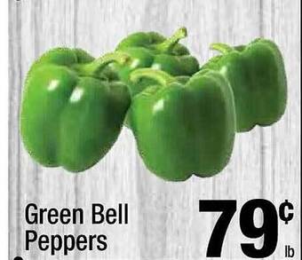 Super King Markets Green bell peppers offer