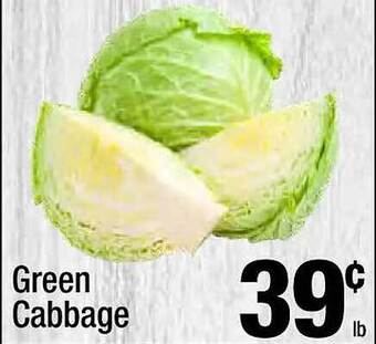 Super King Markets Green cabbage offer