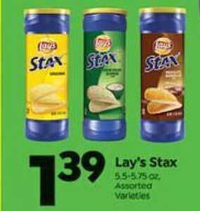 Save a Lot Lay's stax offer