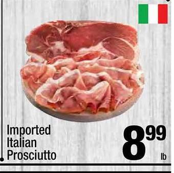 Super King Markets Imported italian prosciutto offer