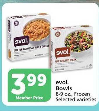 Vons Evol. bowls offer