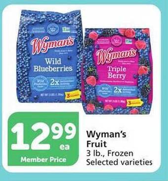 Vons Wyman's fruit offer
