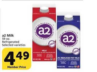 Vons A2 milk offer