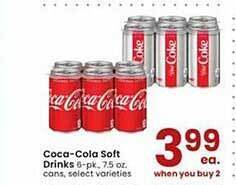 Albertsons Coca-cola soft drinks offer