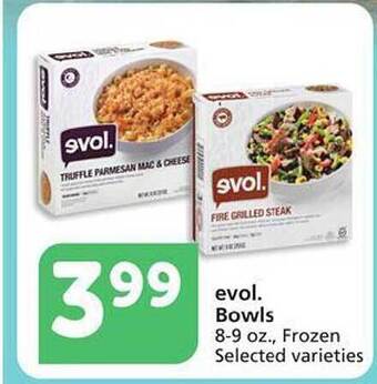 Albertsons Evol. bowls offer