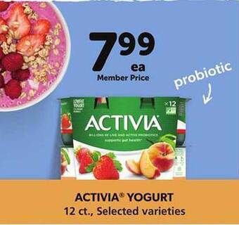 Vons Activia yogurt offer