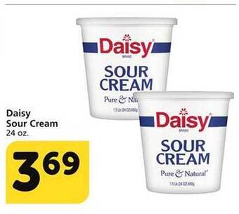 Albertsons Daisy sour cream offer