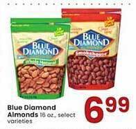 Albertsons Blue diamond almonds offer