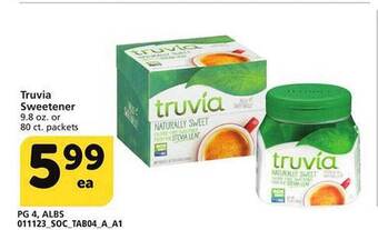 Albertsons Truvia sweetener offer