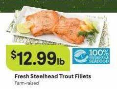 Bel Air Markets Fresh steelhead trout fillets offer