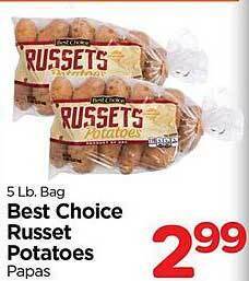 Edwards Food Giant Best choice russet potatoes offer