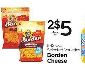 Edwards Food Giant Borden cheese offer