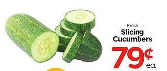 Edwards Food Giant Slicing cucumbers offer