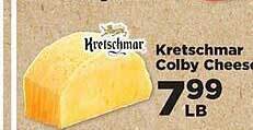 IGA Kretschmar colby cheese offer
