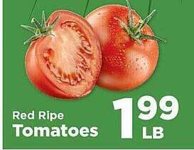IGA Red ripe tomatoes offer